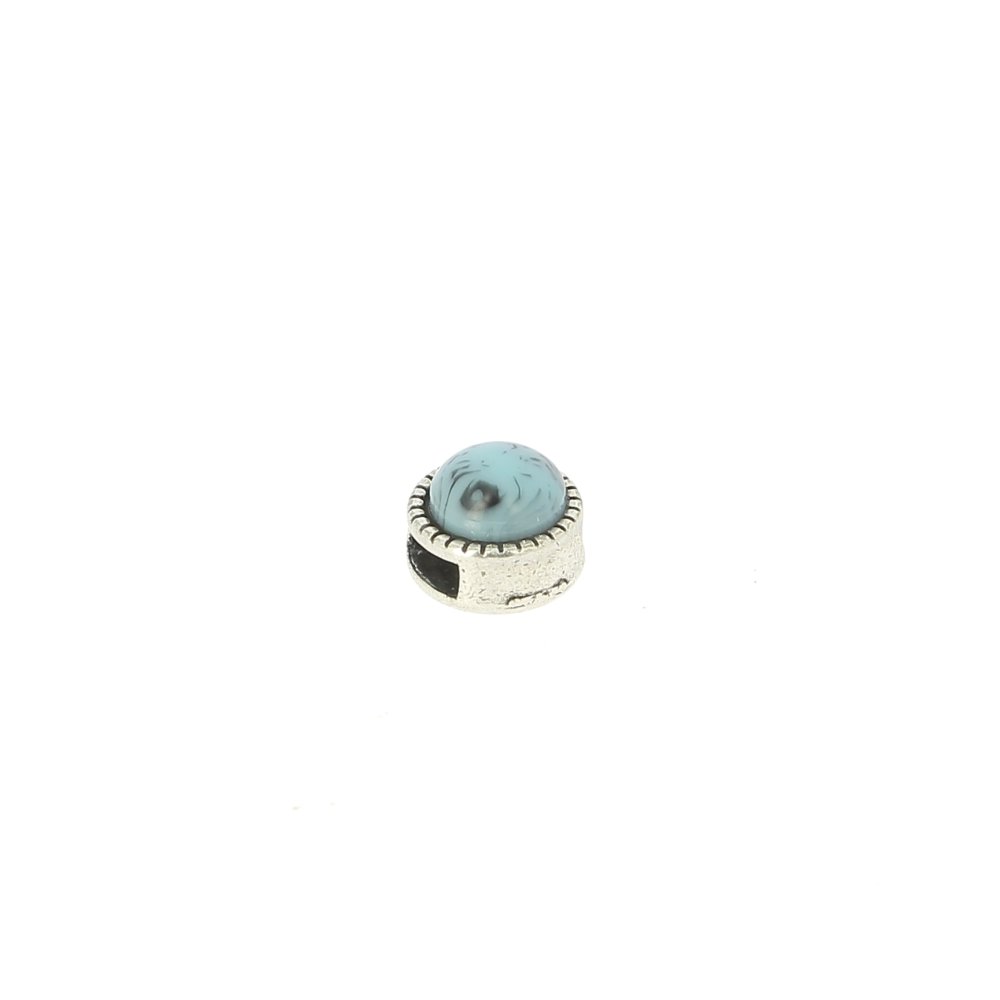 Passant 06 mm en Zamak N&deg;21 Argent