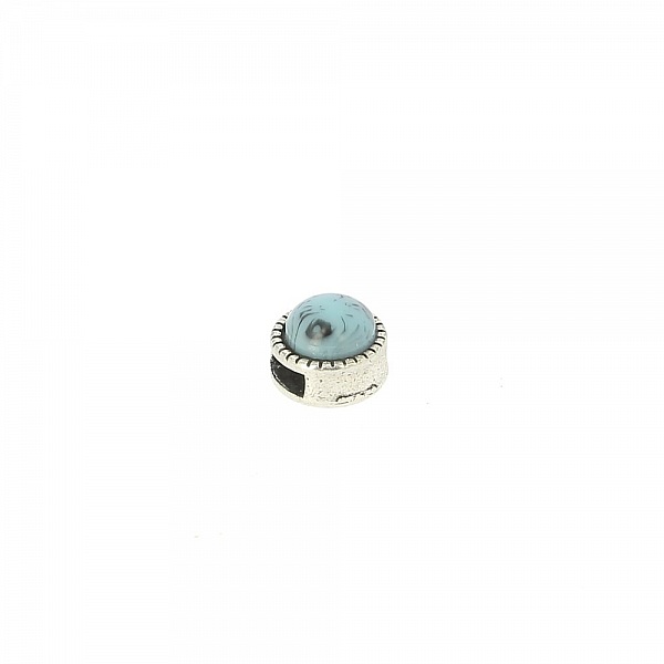 Passant 06 mm en Zamak N&deg;21 Argent