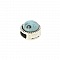 Passant 06 mm en Zamak N&deg;21 Argent
