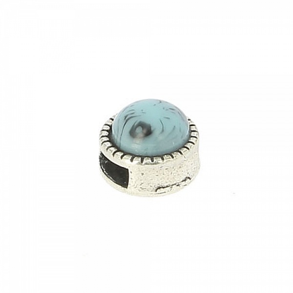 Passant 06 mm en Zamak N&deg;21 Argent