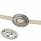 Passant 06 mm en Zamak N&deg;35 Argent