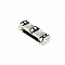 Passant 10 mm en Zamak N&deg;29 Argent
