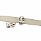 Passant 10 mm en Zamak N&deg;47 Argent