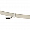 Passant 10 mm en Zamak N&deg;20 Argent