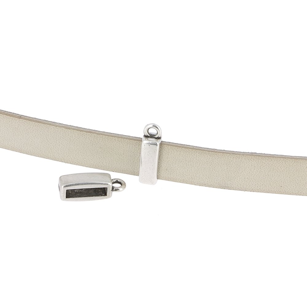 Passant 13 mm en Zamak N&deg;23 Argent