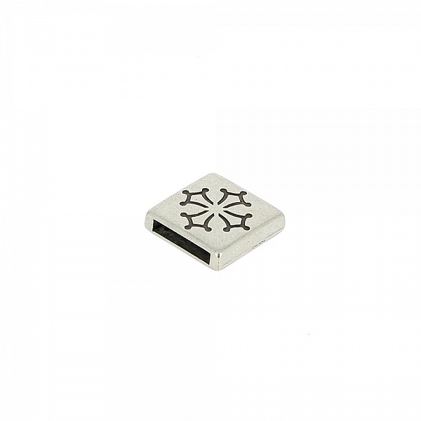 Passant 13 mm en Zamak N&deg;25 Argent