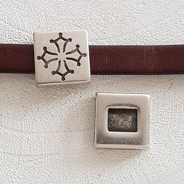 Passant 13 mm en Zamak N&deg;25 Argent