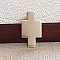 Passant 13 mm en Zamak N&deg;27 Argent