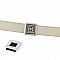 Passant 13 mm en Zamak N&deg;04 Argent