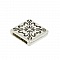 Passant 13 mm en Zamak N&deg;05 Argent