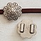 Passant 13 mm en Zamak N&deg;10 Argent