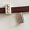Passant 13 mm en Zamak N&deg;18 Argent