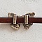 Passant 13 mm en Zamak N&deg;19 Argent