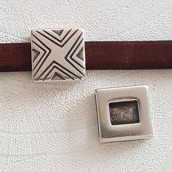 Passant 13 mm en Zamak N&deg;21 Argent