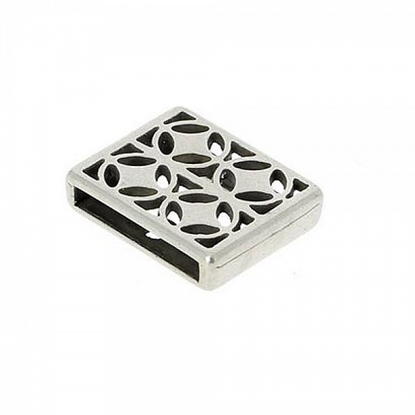 Passant 20 mm en Zamak N&deg;01 Argent