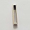 Passant 25 mm en Zamak Lettre I  Argent