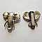 Passant 30 mm en Zamak N&deg;02 Argent &eacute;l&eacute;phant