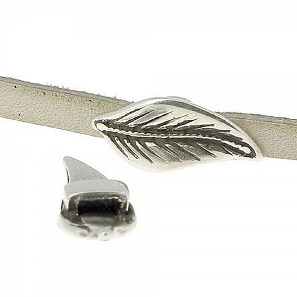 Passant 5 mm en Zamak N&deg;05 Argent