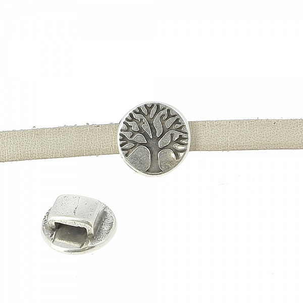 Passant 5 mm en Zamak N&deg;06 Argent