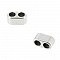 Passant 5 mm en Zamak N&deg;09 Argent Double