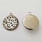 Pendentif Cabochon 20 mm en Verre Fantaisie N&deg;05-02