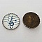 Pendentif Cabochon 30 mm Fantaisie N&deg;01-05 musique