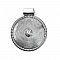 Pendentif N&deg;001-E en Alliage Rond Fleur Creux Argent Vieilli 81 mm x 68 mm