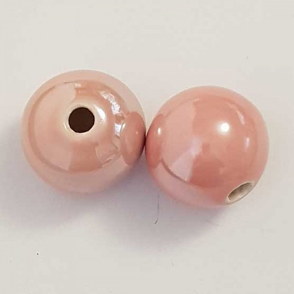 Perle C&eacute;ramique Emaill&eacute;e 30 mm N&deg;03