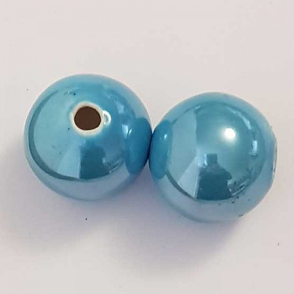 Perle C&eacute;ramique Emaill&eacute;e 30 mm N&deg;07