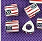 Perle N&deg;0002 Drapeau Email Tricolore Compatible