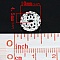 Perle N&deg;0175 compatible Europ&eacute;en Argent