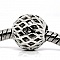 Perle N&deg;0175 compatible Europ&eacute;en Argent Vieilli