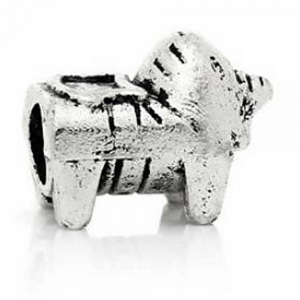 Perle N&deg;1008 Animal Argent