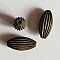 Perle Ovale 21 x 10 mm Etain