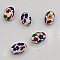Perle Ovale p&acirc;te polym&egrave;re 10 x 15 mm Fleur N&deg;03