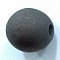 Perle Polaris Mat Ronde 16 mm jet 01 x 1 Pi&egrave;ce