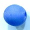 Perle Polaris Mat Ronde 16 mm Sapphire 01 x 1 Pi&egrave;ce