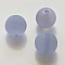 Perle Polaris Mat Ronde 18 mm Bleu Mauve 01 x 1 Pi&egrave;ce