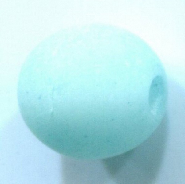 Perle Polaris Mat Ronde 18 mm Blue Zircon 01 x 1 Pi&egrave;ce