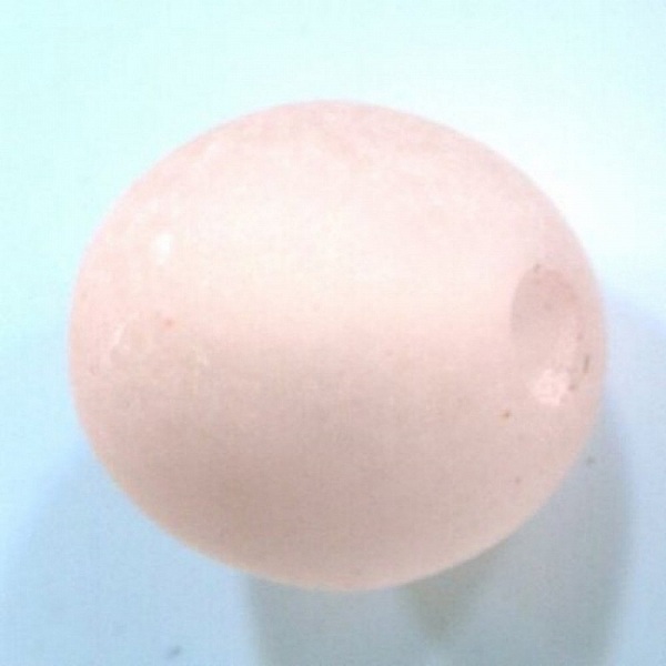 Perle Polaris Mat Ronde 18 mm Light Peach 01 x 1 Pi&egrave;ce