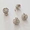 Perle Spiral Ressort Cage 11 mm Argent N&deg;02