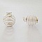 Perle Spiral Ressort Cage 23 mm Argent N&deg;03