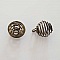 Perle Spiral Ressort Cage 19 mm Bronze N&deg;04