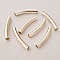 Perle Tube Courb&eacute; N&deg;05 Argent 38 mm