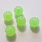 Perle acrylique et strass 14 mm style shamballa N&deg;03