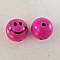 Perle bois t&egrave;te personnage N&deg;04 Violet