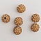 Perle en r&eacute;sine strass 10 mm style shamballa N&deg;04