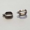 Perle passant anneau pour cuir &eacute;pais r&eacute;galiz 10 mm Argent N&deg;07