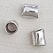 Perle passant tube Argent N&deg;02