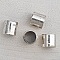 Perle passant tube Argent N&deg;04